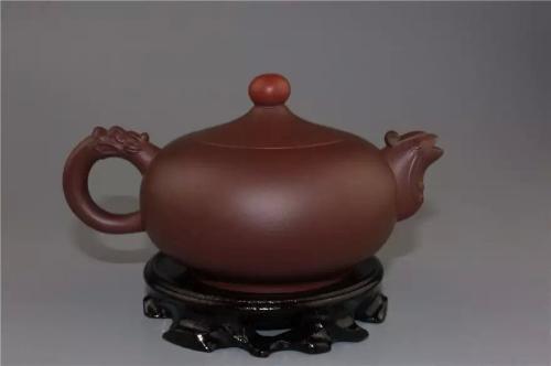 韩惠琴紫砂壶 鸿运当头 原矿紫泥