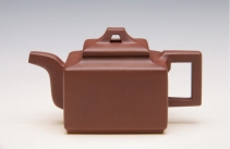 紫砂壶图片：全手工亚明四方 - 美壶网