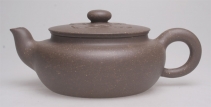 紫砂壶图片：汉扁如意 - 美壶网