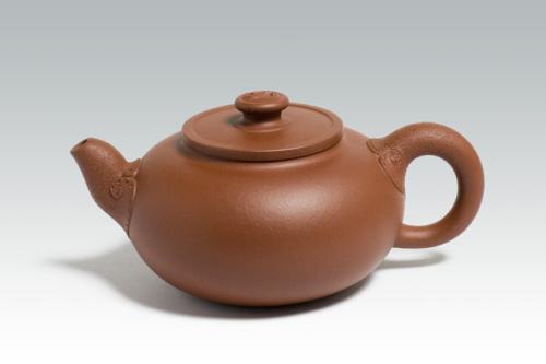 周婷紫砂壶 太极如意壶 原矿清水泥