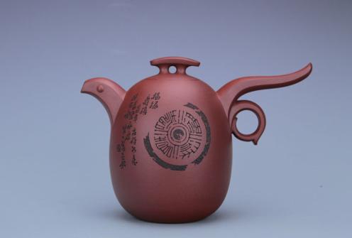 鲍志强紫砂壶 天趣壶 原矿清水泥