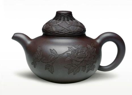 唐六琴紫砂壶 大富贵壶 原矿紫泥