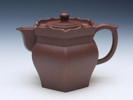 范泽君紫砂壶 僧帽 原矿紫泥