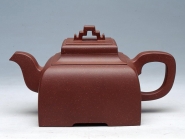 紫砂壶图片：四方桥顶壶 - 美壶网