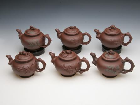 范洪泉紫砂壶 报春系列壶 原矿底槽清