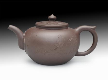 卢宁刚紫砂壶 明韵清风 原矿紫泥