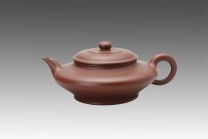 紫砂壶图片：虚扁 - 美壶网
