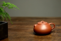 紫砂壶图片：优质降坡泥 周路健全手近作 禅瓢 实用耐品 - 美壶网