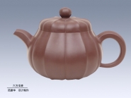 紫砂壶图片：六方瓜棱 - 美壶网