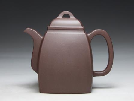 祁明亮紫砂壶 汉方壶 原矿紫泥