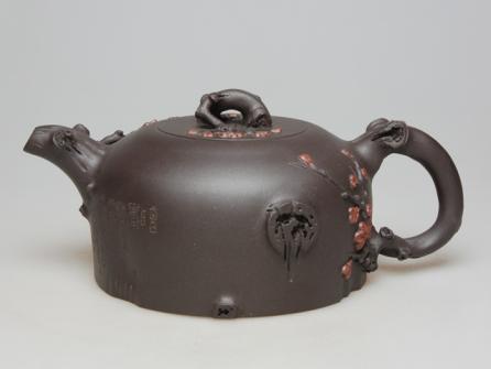 范建军紫砂壶 暗香壶 原矿黑泥