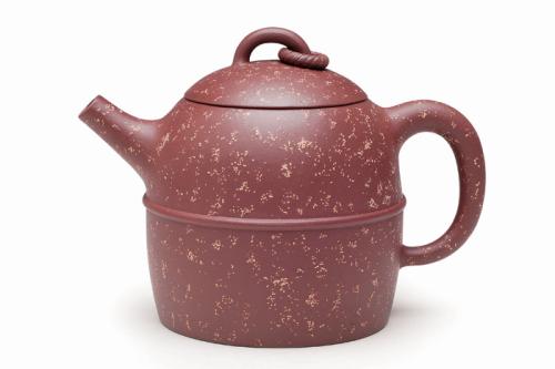 徐建平（大）紫砂壶 串顶秦钟 原矿紫泥