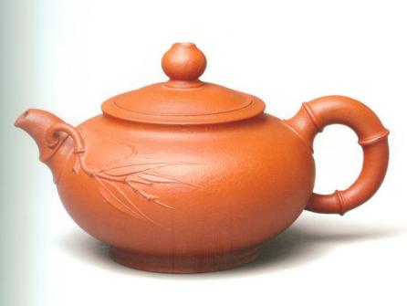 周菊英紫砂壶 春竹 原矿降坡泥