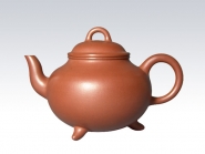 紫砂壶图片：三脚水平 - 美壶网