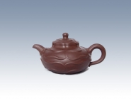 紫砂壶图片：風卷葵壺 - 美壶网