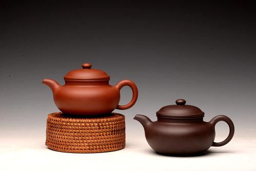 泓渝山房紫砂壶 美壶特惠 老味经典 韵味十足 天天特惠之仿古 原矿清水泥