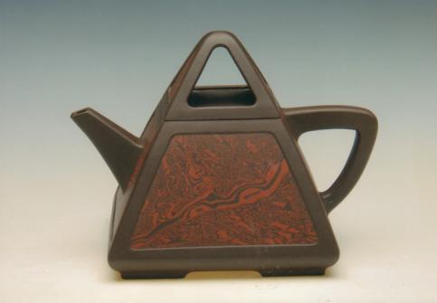 孔春华紫砂壶 金方 原矿紫泥