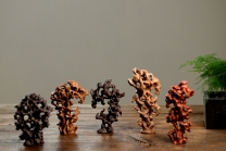 紫砂壶图片：施奇华全手文房假山~紫砂太湖石文房雅玩 - 美壶网