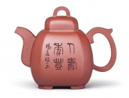 紫砂壶图片：祥瑞八方壶 - 美壶网