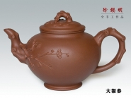 紫砂壶图片：全手工大报春 - 美壶网