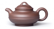 紫砂壶图片：双线如意壶 - 美壶网