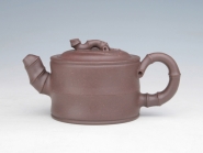 紫砂壶图片：一节竹段 - 美壶网