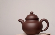 紫砂壶图片：寿珍遗风 邵春良经典代表佳作 卓尔不群 功力深厚 ~全手掇球 - 美壶网
