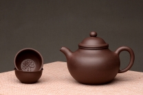 紫砂壶图片：美壶特惠 老味经典 大亨掇球 实用大品 - 美壶网