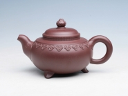 紫砂壶图片：云肩如意 - 美壶网