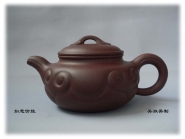 紫砂壶图片：如意仿鼓壶 - 美壶网