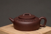 紫砂壶图片：美壶特惠 贾杰全手作品 文气周盘 大方实用 - 美壶网
