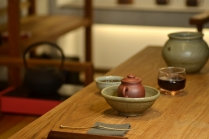 紫砂壶图片：美壶特惠 玩味巨轮 茶人最爱 实用 独孔加不锈钢滤网 - 美壶网