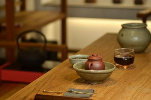 泓渝山房紫砂壶 美壶特惠 玩味巨轮 茶人最爱 实用 独孔加不锈钢滤网 原矿紫泥