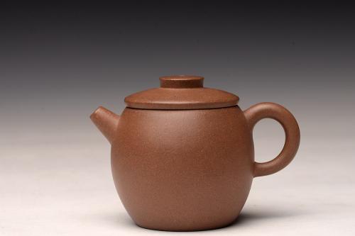 耿其群紫砂壶 耿其群全手作品 摹古巨轮 优质段泥 古朴拙雅 原矿段泥