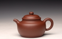 紫砂壶图片：周路健全手新作 传统实用 做工精致 高旭峰款大扁掇只 雄厚大气 - 美壶网