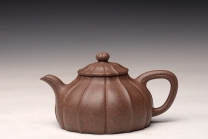 紫砂壶图片：周斌丙申夏全手新作 文气素雅  筋囊器 伴月 - 美壶网