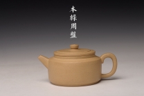 紫砂壶图片：耿其群全手精品 单片拍打 纯净本绿 传统经典 周盘 - 美壶网