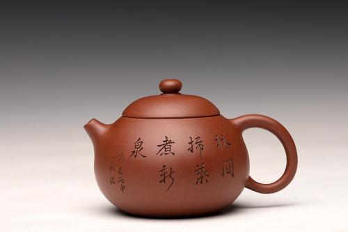 路达紫砂壶 美壶特惠 路达作品 全手文旦 一树装饰 圆润饱满 实用耐品 原矿清水泥