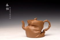 紫砂壶图片：林秀明丙申夏 全手精品 文心入泥 原创作品 永怡 灵秀玩味 - 美壶网