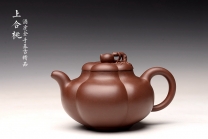 紫砂壶图片：酒虎丙申夏精心之作 大气磅礴 全手工上合桃 做工精致 高峻挺拔 - 美壶网