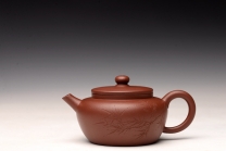 紫砂壶图片：储俊伟丙申夏 全手新作 大口实用 赵辉装饰 明针优秀 传统 平盖莲子 - 美壶网