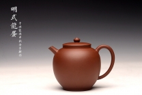 紫砂壶图片：于洪霞丙申秋全手新作 线条简练 饱满精神 明式龙蛋 - 美壶网