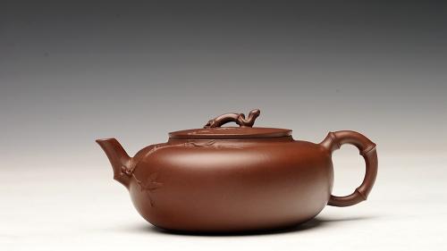 潘丹初紫砂壶 潘丹初丙申秋 文气秀雅 原创作品 灵秀生动 全手紫竹~ 妙趣横生 原矿紫泥