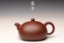 紫砂壶图片：储俊伟丙申秋作品 方圆之魅 素芳雅致 全手寓方 - 美壶网