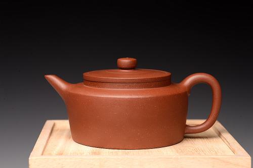 路达紫砂壶 路达丙申全手新作 线条挺拔 单片拍打成型 性价比高 圆璧 原矿降坡泥