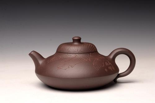 邵春良紫砂壶 邵春良丙申年 经典作品 曼生合欢 甚得古意 高温四号井紫泥  原矿紫泥