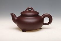 紫砂壶图片：三足丰韵 - 美壶网