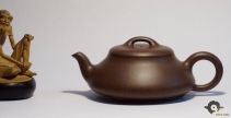 紫砂壶图片：三弯嘴石瓢 - 美壶网