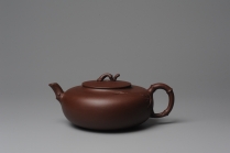 紫砂壶图片：原创全手工紫竹 收藏佳作 - 美壶网