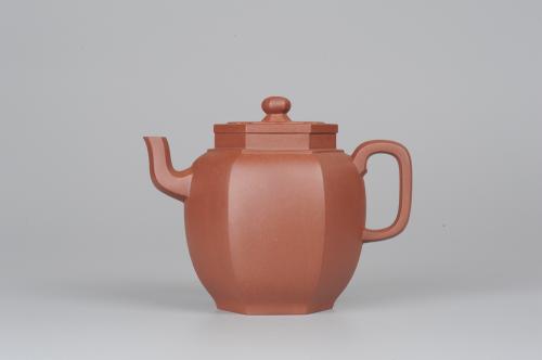 凌晨紫砂壶 美壶特惠 全手工六方宫灯壶 高挑大气 原矿底槽清